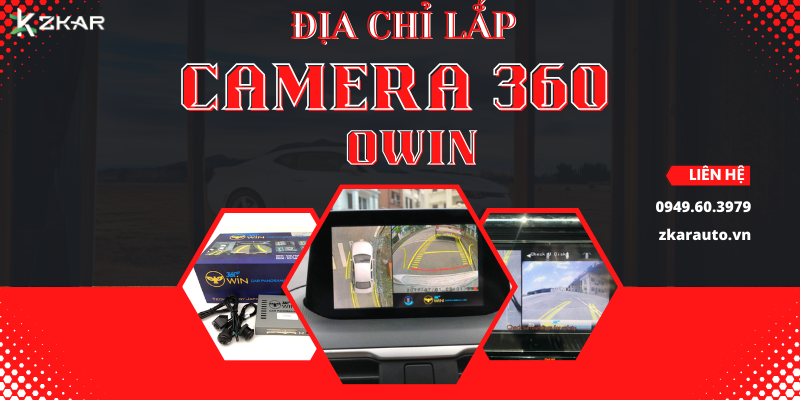 Dịch Vụ Lắp Camera 360 Độ Owin Cho Ô Tô Chuyên Nghiệp Tại TPHCM