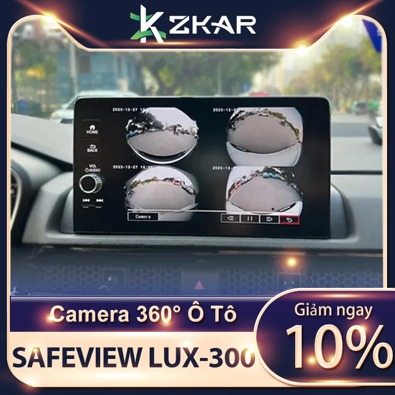 Camera 360 SafeView Lux 300 Cho Ô Tô