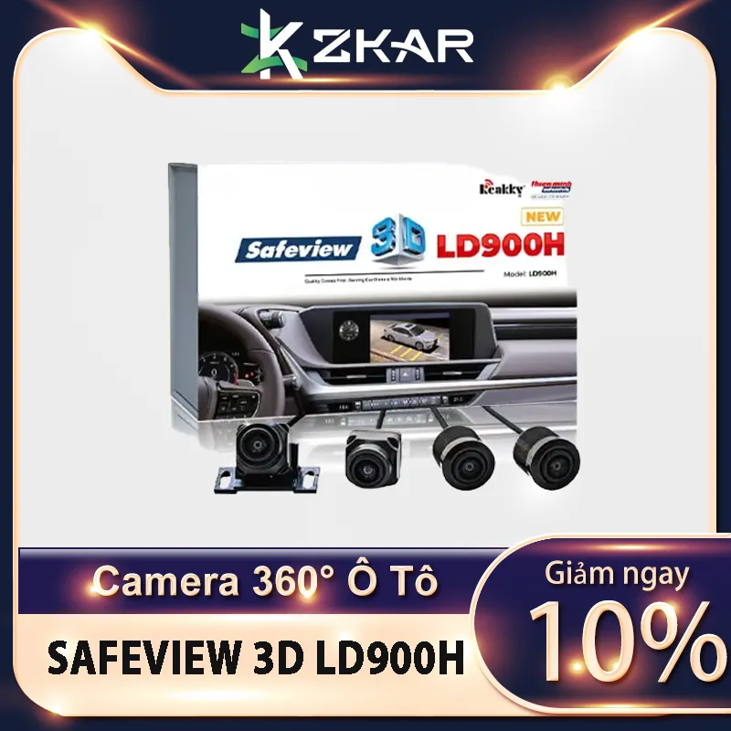 Khám Phá Camera 360 Safeview 3D LD900H: Đỉnh Cao Công Nghệ Cho Xế Yêu