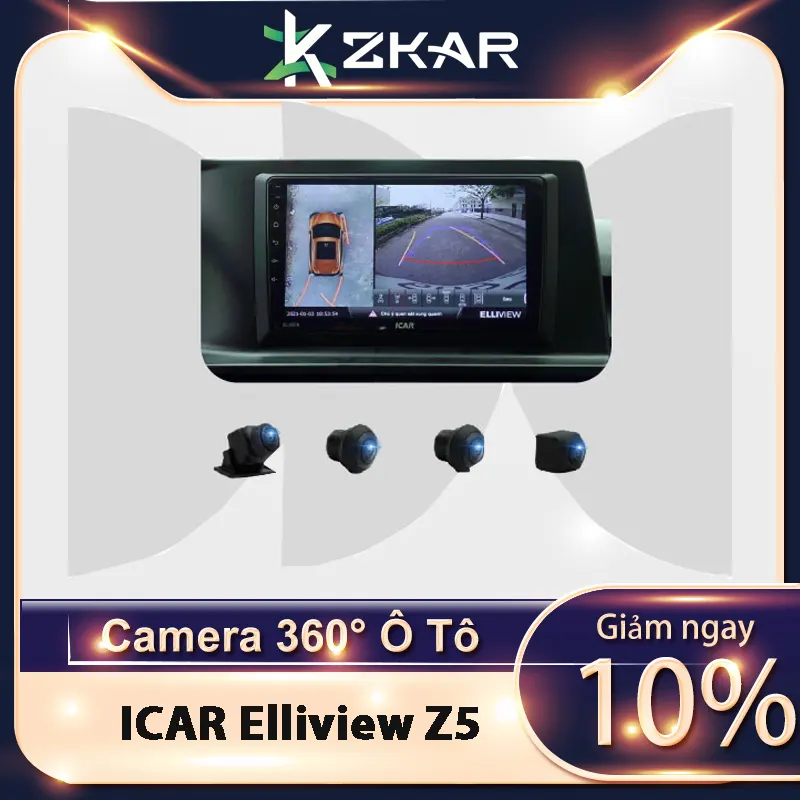 Sự Lựa Chọn Hoàn Hảo: Camera 360 Độ ICAR Elliview Z5