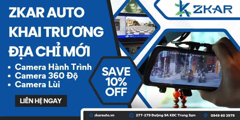 ZKar Auto Khai Trương Địa Chỉ Mới